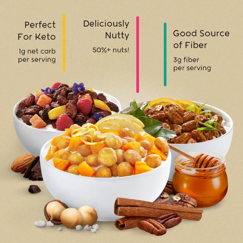 The Granola Bakery - Keto Nuts Variety Pack