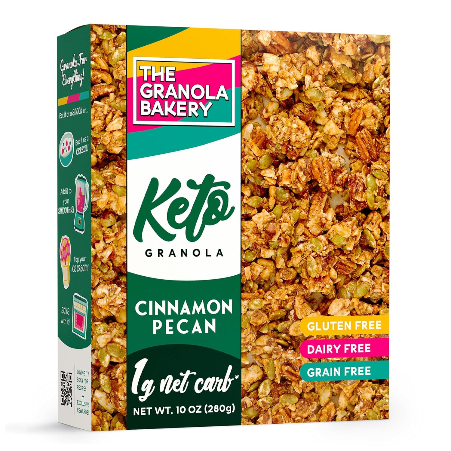 Keto Granola - Cinnamon Pecan (10 oz)