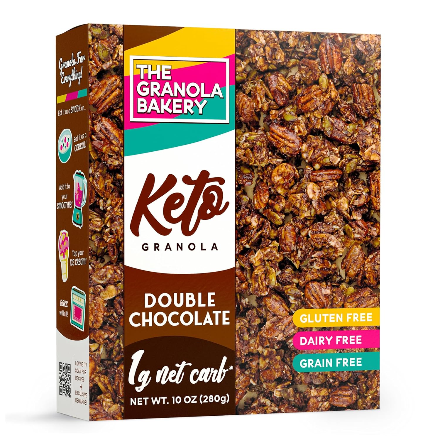 Keto Granola - Double Chocolate (10 oz)