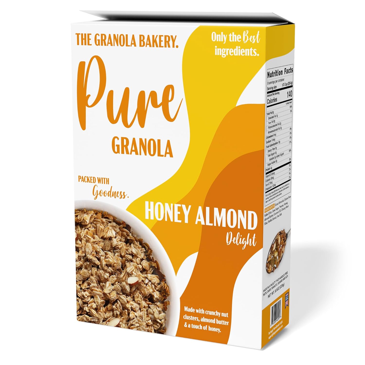 Pure Granola - Honey Almond (8 oz)